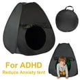 thumbnail image 3 of Misterolina Sensory Tent FoldableTent Portable Oxford Fabric Black Out Kids Indoor Tent W0, 3 of 7