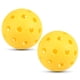 thumbnail image 3 of Baloncesto Irfora Juego de palas de madera Pickleball Palas de pickleball ligeras con bolsa de transporte Raquetas de pickleball con agarre ergonómico 2 palas de pickleball y 2 bolas Irfora Baloncesto, 3 of 7