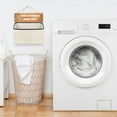 thumbnail image 4 of Home Textile Storage For Clothes Organization And Temporary Laundry Holding In Bedroom Bathroom Or Durable Polyester And Wood Design, 4 of 7