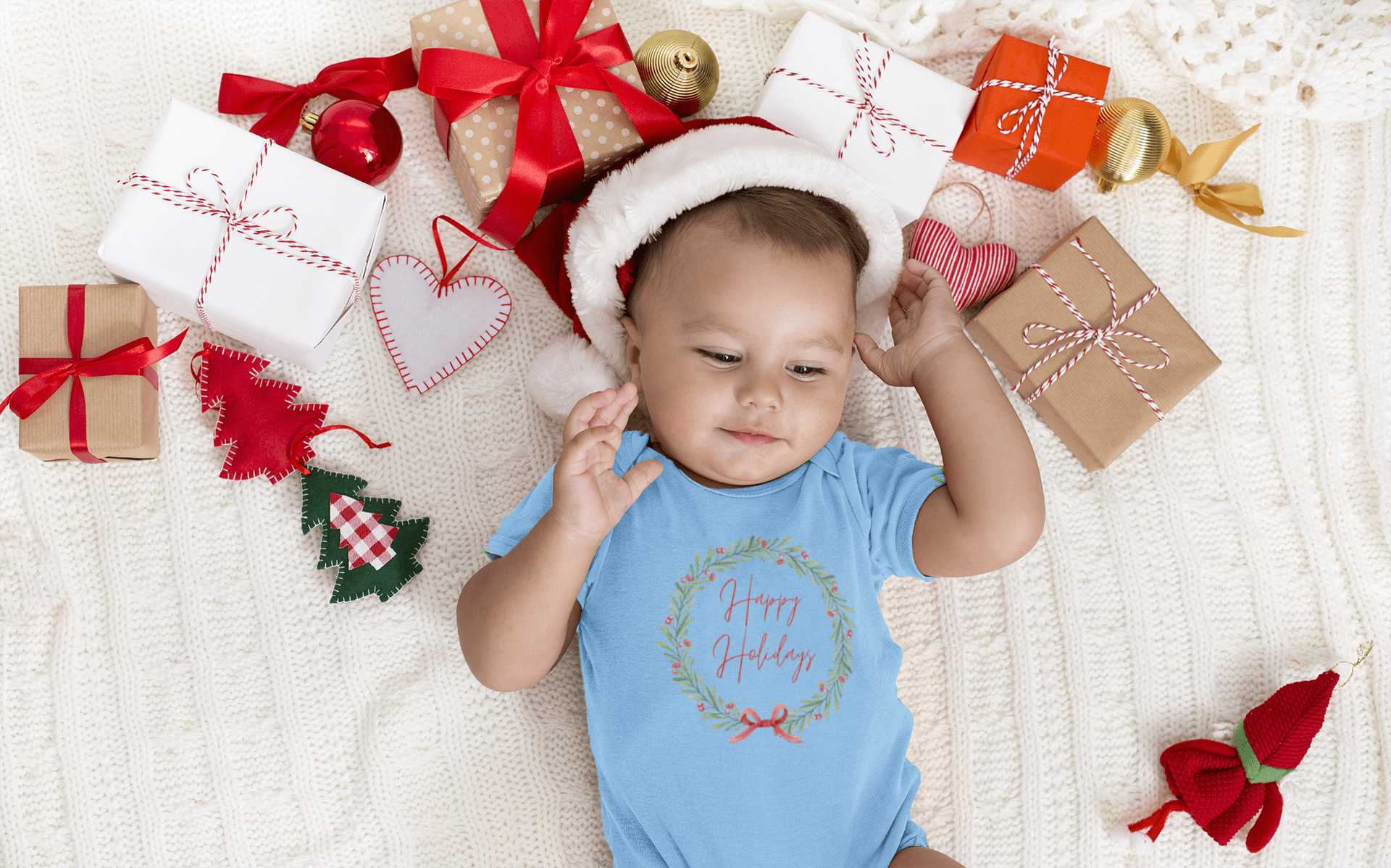 ワンピース happy holiday Happy Holidays Baby & Toddler One Piece - Walmart.com