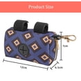 thumbnail image 5 of KOMMILIEF Portable Dog Poop Bags Dispenser Poop Waste Bag For dogs Diving Cloth Garbage Bag Storage Bag Gift a Roll Garbage Bag, 5 of 5