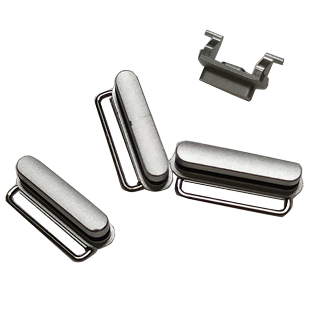 Botones De Alimentación Y De Parte De Reparación Del Botón De Tecla Lateral Para 6S Plus plata CUTICAT Botones de encendido y volumen