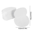 thumbnail image 3 of Armpit Sweat Pads, Underarm Sweat Pads for Women and Men [50 PCS], Disposable Sweat Pads for Sweating Women, Comfortable Unflavored,Non Visible,Non Sweat Adhesive Armpit Protection, 3 of 7