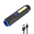 thumbnail image 1 of Linterna de emergencia XPE 4 modos COB LED linterna fuerte para exteriores (azul) Ehuebsd Para Estrenar, 1 of 6