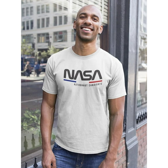 NASA Astronaut Candidate For Nasa  Men T-Shirt, Male Medium