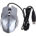 thumbnail image 1 of HUGFEGWE Silent Gaming Mouse USB Wired LED Backlit Computer Mouse Breathing Light for Laptop UA824-7870, 1 of 9