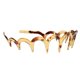 thumbnail image 1 of Diadema dentada con forma de zigzag, diadema deportiva unisex, accesorio para el cabello, 1 of 6
