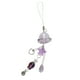thumbnail image 2 of Colgante de Campanilla de Viento con Forma de Estrella de Mar Morada Liuli, Ideal para Bolso o Llavero | Material: Plástico | 14,8 X 3 X 3 Cm | Ligero | Adorno Juvenil para Vestidos, 2 of 6