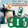 thumbnail image 2 of XYCCY Creative New Tracking Locator Cover Silicone Case, Cute Tracking Locator Protective Cover for Pet Collar, Safety Anti-Lost, Hanging Portable Protective Sleeve Compatible with AirTagST-001, 2 of 4