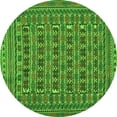 thumbnail image 1 of Ahgly Company Indoor Round Persian Green Traditional Area Rugs, 6' Round, 1 of 1