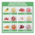 thumbnail image 4 of 900ml Mini Manual Chopper with 5 Stainless Steel Blades, Onion and Vegetable Cutter, Manual Meat Mixer, yd, 4 of 4