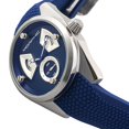 thumbnail image 3 of Morphic MPH3409 44 mm M34 Series Mens Watch with Day & Date - Silver & Blue, 3 of 3