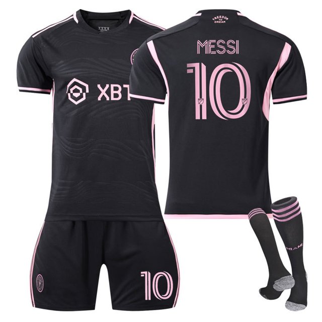 Fútbol para jóvenes y niños Messi No. 10 camiseta para niños traje de camiseta uniforme de fútbol camiseta de fútbol pantalones cortos traje regalo para fanáticos camiseta-22