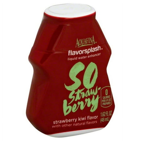 Aquafina Flavorsplash So Strawberry Kiwi Flavor Liquid Water Enhancer, 1.62 Fl. Oz.