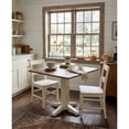 thumbnail image 2 of Solid Wood 36" Square Dual Drop Leaf Dining Table - Multi-Color, 2 of 7