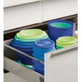 thumbnail image 3 of Tupperware Heritage Collection Contenants de Rangement pour Aliments, 32 Pcs (Bleu), 3 of 5
