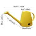 thumbnail image 2 of Watering Can for Indoor Outdoor Plants,1/2 Gallon Modern Small Watering Cans with Removable Nozzle,Long Spout Watering Can for Indoor Bonsai Garden Flowers 60 OZ(Yellow), 2 of 5