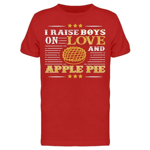 Love Apple Pie Tee Men's -Image by Shutterstock