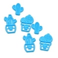 thumbnail image 1 of Oleegame 2PC Cookie Mold Baking Baking Cactus Bread Pizza Pan Candy BakewareTray Cake Kitchen，Dining Bar Blue, 1 of 5