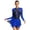 Blue, variant on Yeahdor Women Shiny Rhinestones Figure Skating Dress Gymnastics Leotards Ballet Lyrical Dance Dresses Blue M