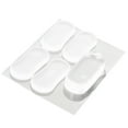 thumbnail image 4 of HEMOTON 5pcs Toilet Seat Clear Bumpers Toilet Seat Bumpers Toilet Lid Seat Buffer Spacers, 4 of 8