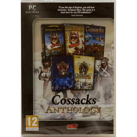 COSSACKS ANTHOLOGY (5 PC GAMES) European Wars + The Art of War + Back to War + Cossacks 2 Napoleonic War + Battle (Best Napoleonic War Games)