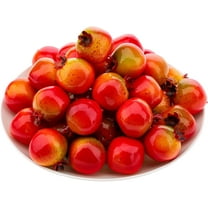 26 PCS Fake Mini Foam Pomegranate Artificial Realistic Lifelike Fruits Indoor Home House Kitchen Supermarkets Decoration Autumn Festival Party Photography Props