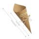 thumbnail image 2 of DIY ramo de papel Kraft hecho a mano flor caja de regalo tarjeta plegable para paquete de regalo, papel Kraft 50 Piezas kenally HA5260-01B, 2 of 6