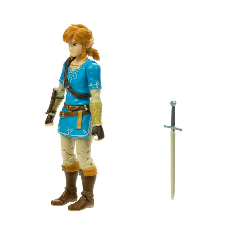 The Legend of Zelda Breath of the Wild Link 4 Action Figure with