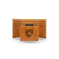thumbnail image 1 of Florida Panthers  Laser Engraved Brown Trifold Wallet, 1 of 1