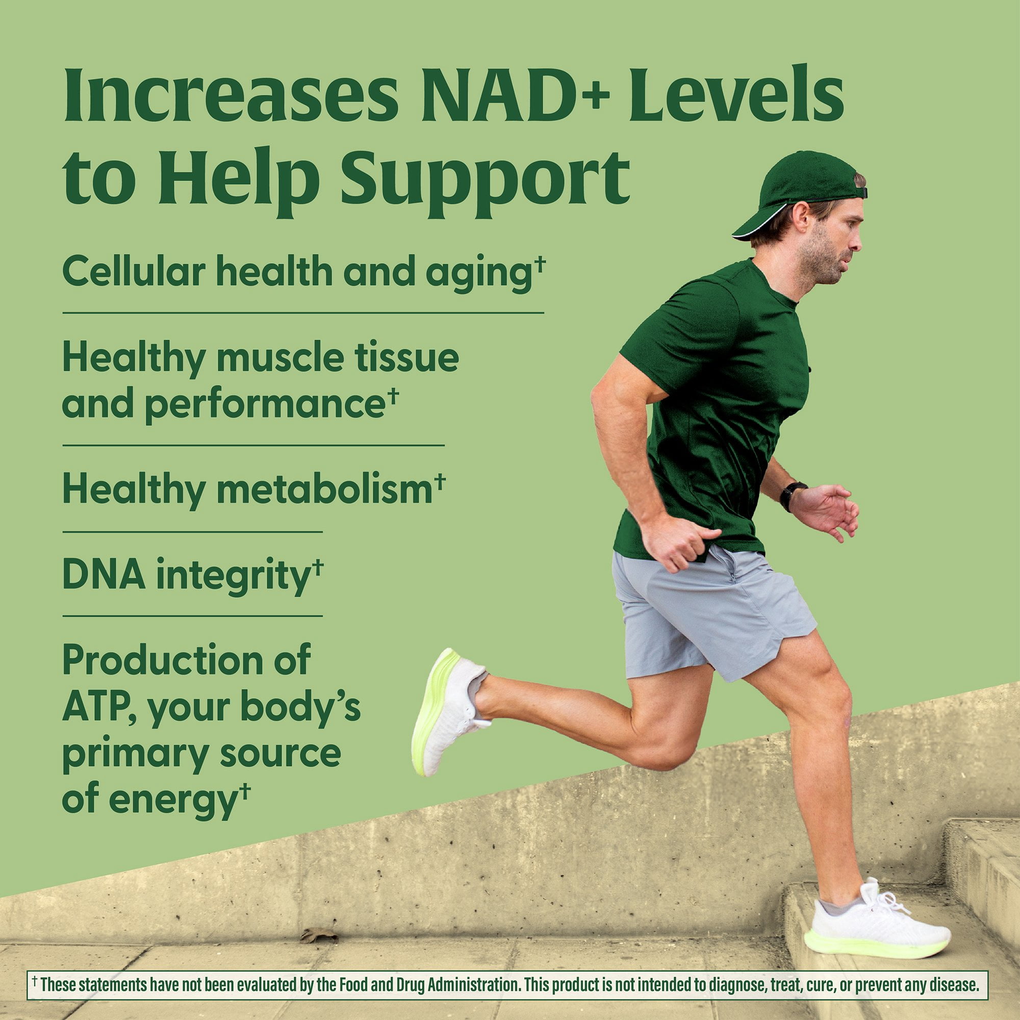 MegaFood NAD+ Boost With Nicotinamide Riboside & Resveratrol, 60 Capsules, 30 Servings