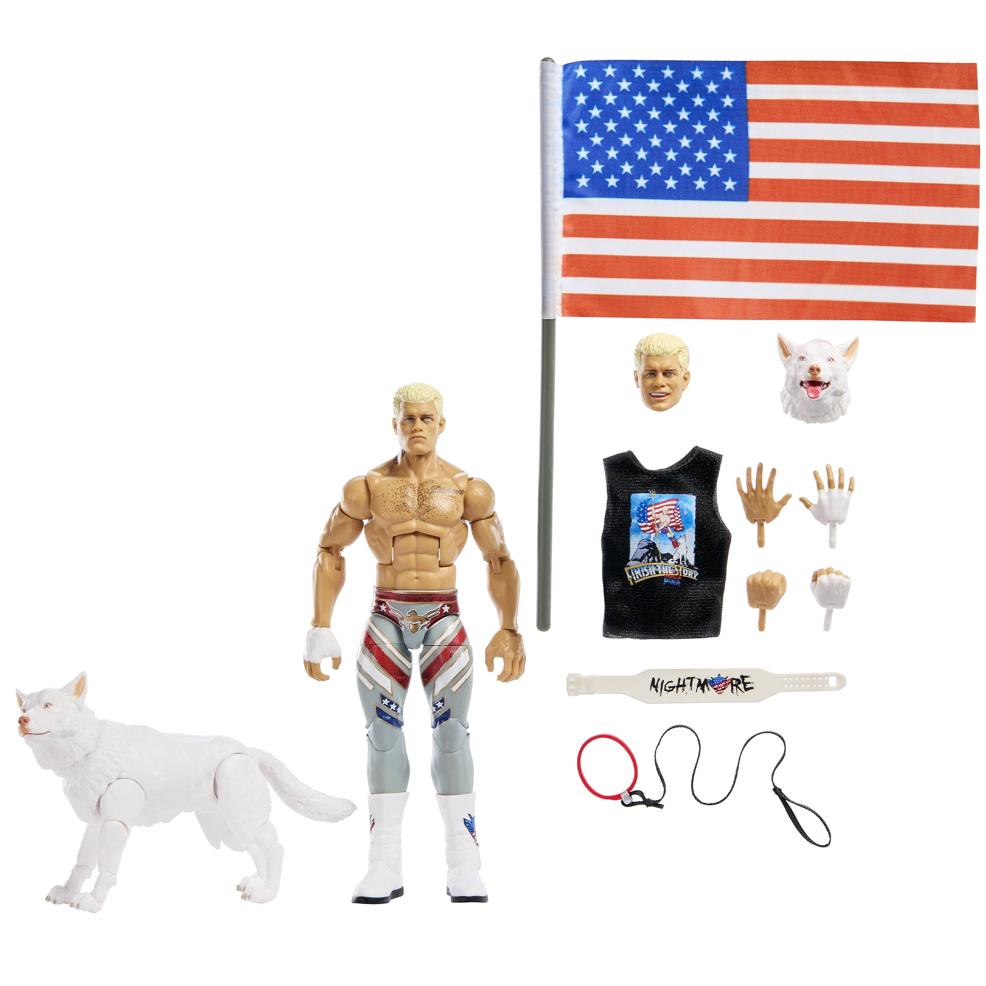 Finish The Story (Cody Rhodes & Pharaoh) - WWE Elite 2-Pack Ringside Exclusive Mattel WWE Toy Wrestling Action Figures