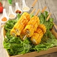 thumbnail image 4 of 10 Pcs Brochettes de Cuisson Résistantes à la Chaleur avec Poignées en Bois - Parfaites pour les BBQ!, 4 of 7