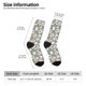 thumbnail image 2 of Balery White Popcorn Calcetas Largas con Estampado para Hombre y Mujer – Suaves y Transpirables, Talla Única (US 5-11), 2 of 6