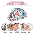 thumbnail image 7 of Gaeub Sport Items Shower Caps for Women Men,Double Waterproof Layers Bathing Hat,Elastic and Reusable Bath Caps, 7 of 7