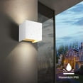thumbnail image 2 of 12W LED wall lamp Wall lamp with adjustable beam angle Design Waterproof IP65 LED wall lamp warm white black, 2 of 8