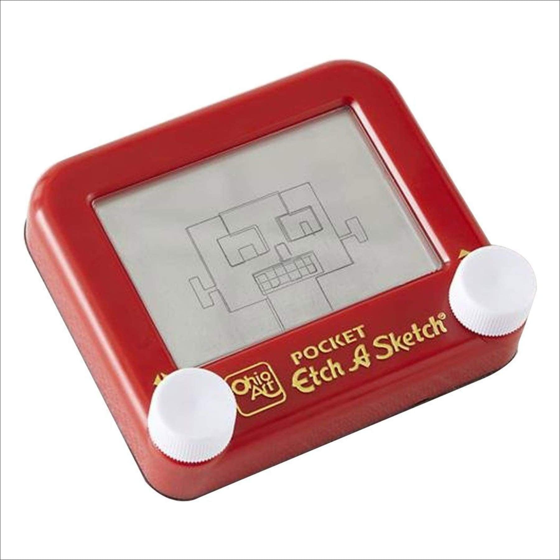 Details about   Mini Etch-A-Sketch Magnetic Doodle Drawing Board Spin Master 