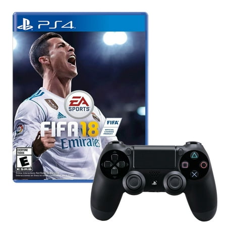 Dualshock 4 Controller With Fifa 18 Game