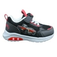 thumbnail image 6 of Hot Wheels Toddler Boys' Light-Up Sneakers - Black, Size 7, 6 of 9