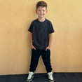 thumbnail image 6 of BIG ELEPHANT Boys Sweatpants, Cotton Sports Jogging Pants with Pockets and Drawstring, 3 pack (6-15Y), 6 of 8