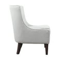 thumbnail image 4 of Lifestyle Solutions Mason Transitional Accent Chair, Light Grey Fabric, 4 of 7