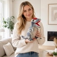 thumbnail image 5 of Knisume Dinosaur Plush Toy Stuffed Animal - Soft Dino Cute Plushies for Room Decor Weighted Stuffed Animals and Big Stuffed Animals Collectible,G, 5 of 7