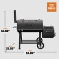 thumbnail image 6 of Oklahoma Joe's® Highland Classic Offset Charcoal Smoker & Grill, 6 of 12