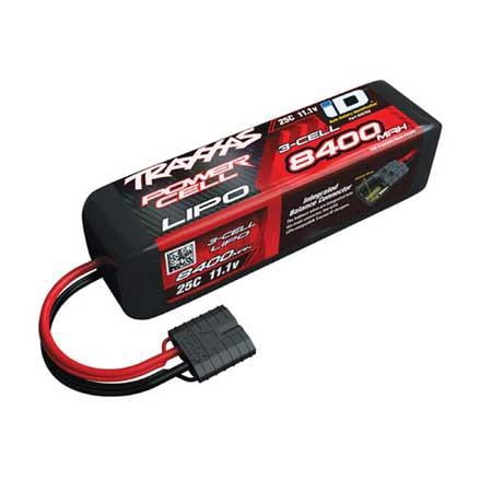Traxxas 2878X 11.1v 8400mah LiPo Battery ID Plug