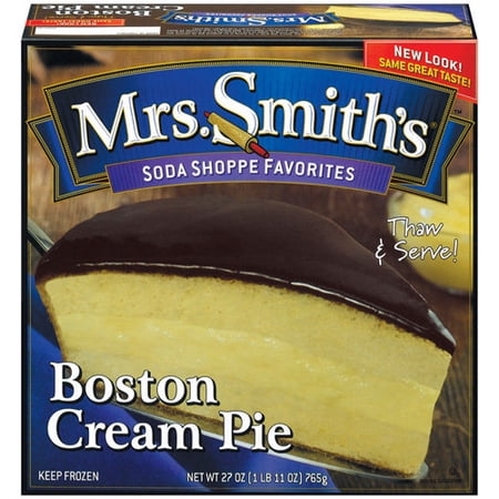 Mrs. Smith's: Soda Shoppe Favorites Boston Cream Pie, 27 Oz - Walmart.com