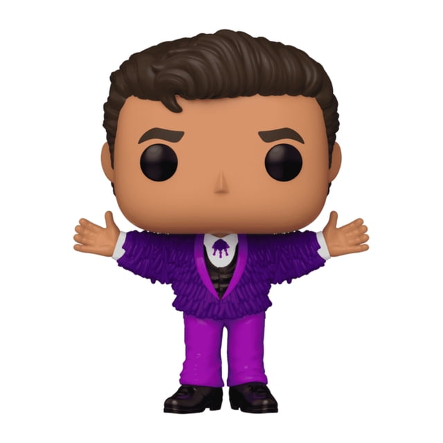 Figura Coleccionable Funko Pop Rocks Juan Gabriel Atuendo morado 1 Pieza