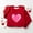 B Red, variant on NAISIBABY Sweatshirt for Boys Girls (1-13T), Fleece Lined Heart Prints Long Sleeve Valentine's Day Pullover Hoodie Tops Red 8T