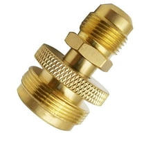 GJX 1LB Portable Propane Tank Canister Regulator Adapter Connection 3/8" Male Thread