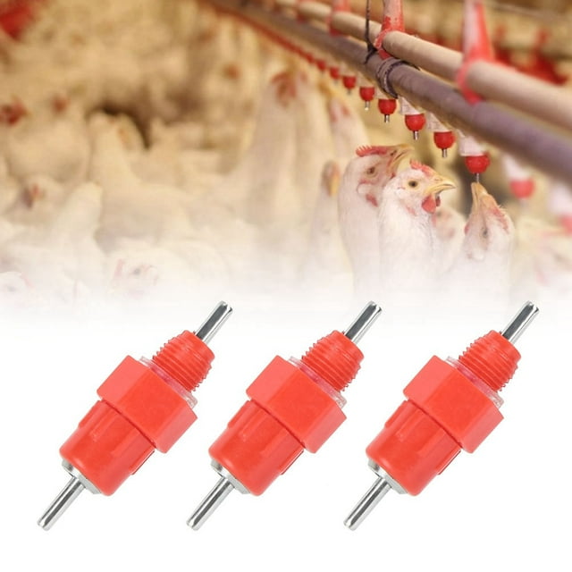 Chicken Drinker Drinking Nipple Feeding Accessory Easy Installation Poultry Waterer, Laying Hen Breeding Hen