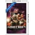 thumbnail image 3 of A Minecraft Movie - Hog Collage Wall Poster, 22.375" x 34" Framed, 3 of 5